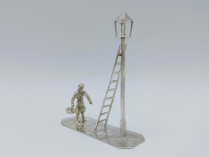 Silberner Miniatur-Laternenanzünder, J. Valk, Enkhuizen, ca. 1780
