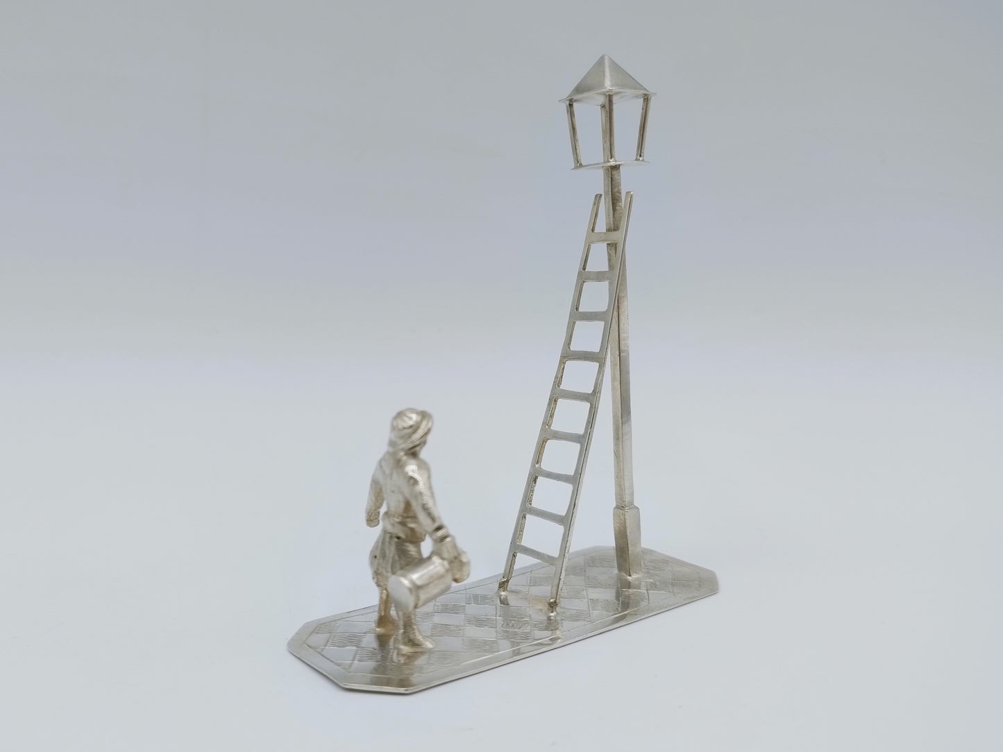 Silberner Miniatur-Laternenanzünder, J. Valk, Enkhuizen, ca. 1780