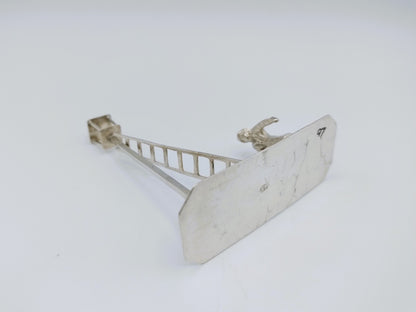 Silberner Miniatur-Laternenanzünder, J. Valk, Enkhuizen, ca. 1780