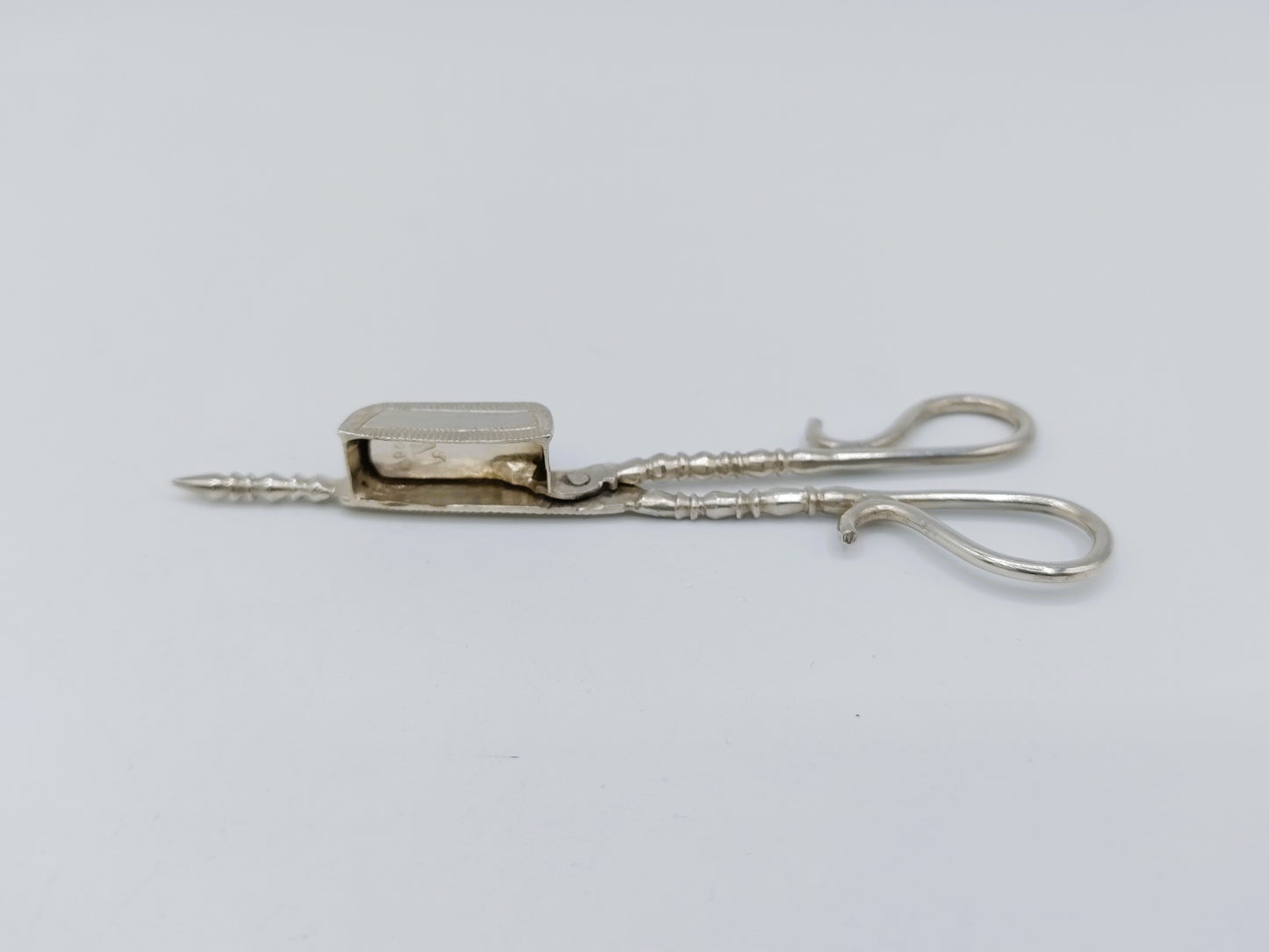 Zilveren miniatuur kaarsensnuiter, A.D. Jorritsma, Bolsward, ca. 1790