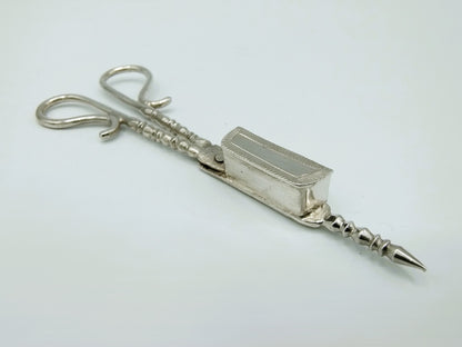 Zilveren miniatuur kaarsensnuiter, A.D. Jorritsma, Bolsward, ca. 1790