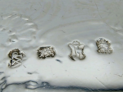 Silver cabaret set, W. Peaston, London, 1753