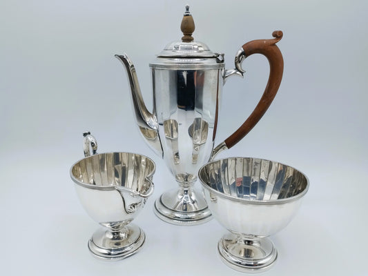 Zilveren koffieservies, Adie Brothers, Birmingham, 1925