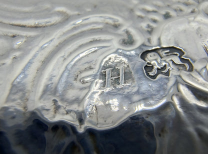 Silver salver, G. Hindmarsh, London, 1748