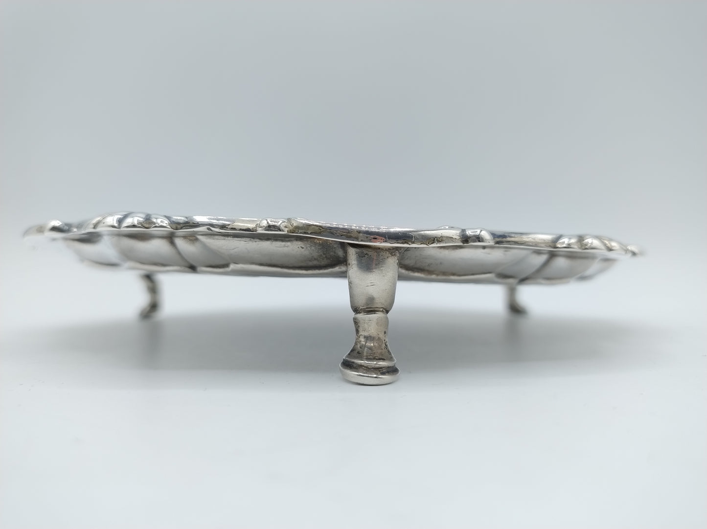Silver salver, G. Hindmarsh, London, 1748