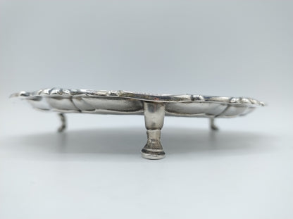 Silver salver, G. Hindmarsh, London, 1748