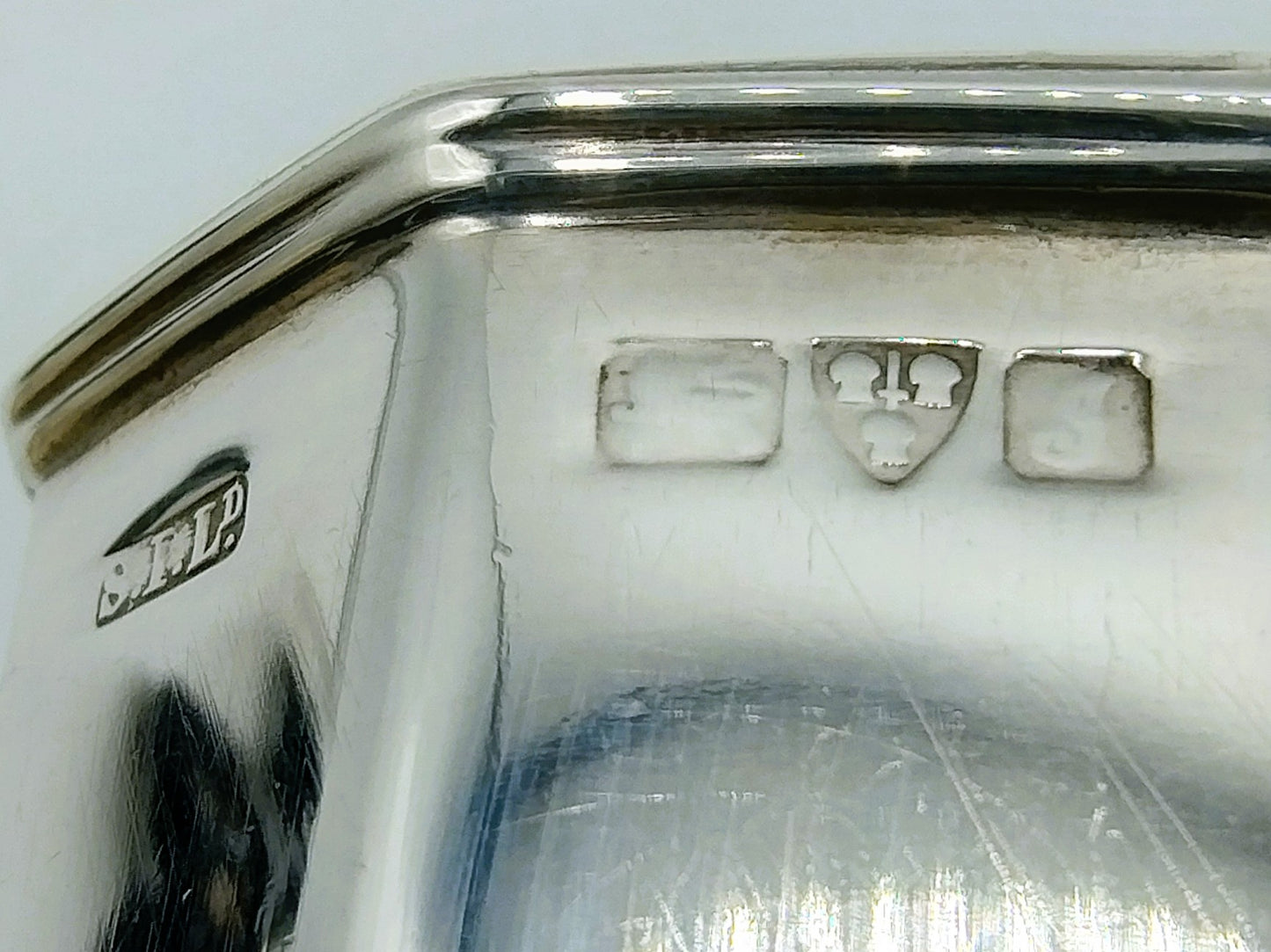 Silver sugar sifter, Stokes & Ireland Ltd, Chester, 1909