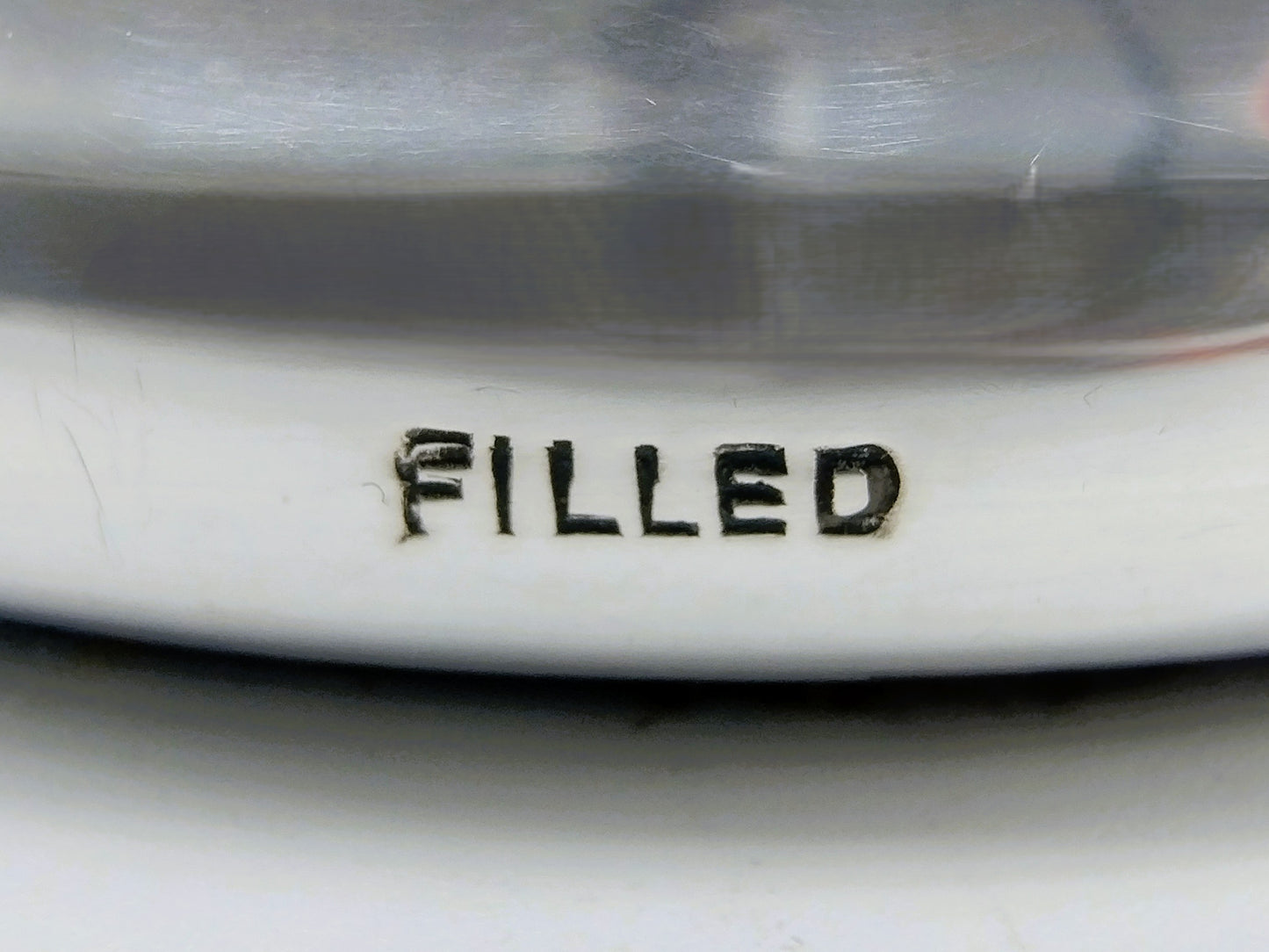 Silver candlesticks, A. M. Weisrose, Birmingham, 1989