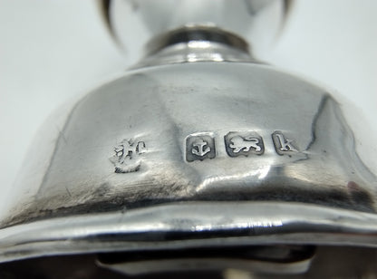 Silver pepper mill, W. Hutton & Sons Ltd, Birmingham, 1909