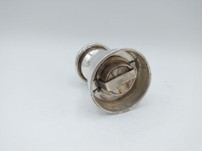 Silver pepper mill, W. Hutton & Sons Ltd, Birmingham, 1909
