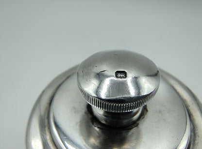 Silver pepper mill, W. Hutton & Sons Ltd, Birmingham, 1909