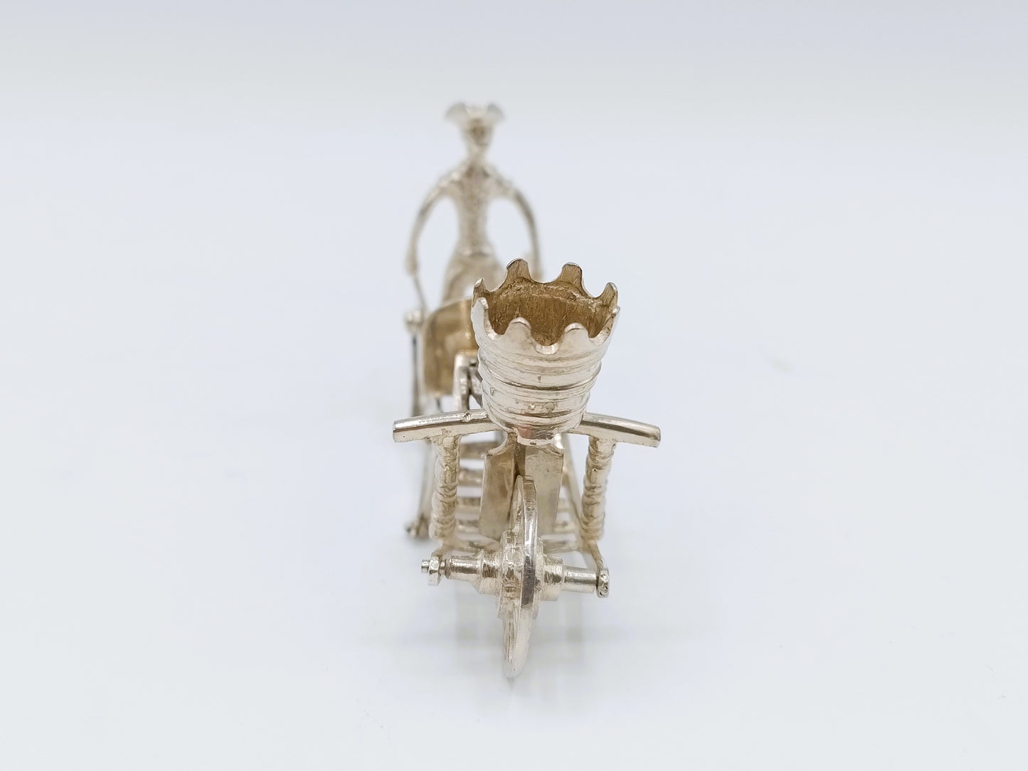 Zilveren miniatuur scharenslijper, A. van Geffen, Amsterdam, 1746