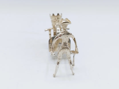 Zilveren miniatuur scharenslijper, A. van Geffen, Amsterdam, 1746