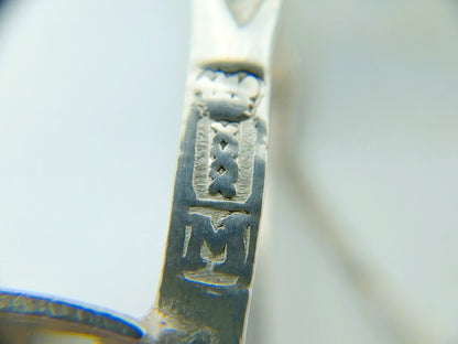 Zilveren miniatuur scharenslijper, A. van Geffen, Amsterdam, 1746