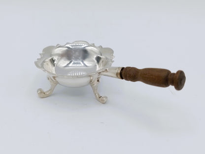 Zilveren miniatuur pijpkomfoor, D. van Strant, Amsterdam, 1753