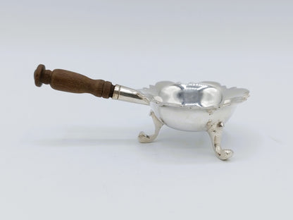 Zilveren miniatuur pijpkomfoor, D. van Strant, Amsterdam, 1753