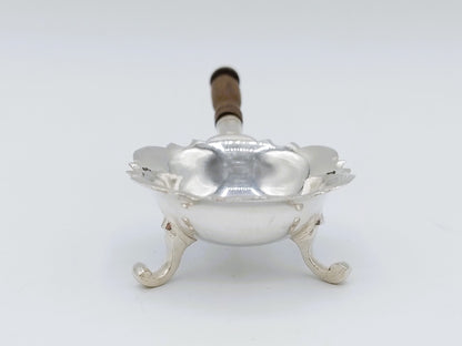 Zilveren miniatuur pijpkomfoor, D. van Strant, Amsterdam, 1753
