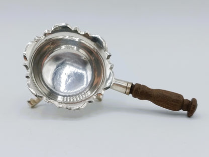 Zilveren miniatuur pijpkomfoor, D. van Strant, Amsterdam, 1753