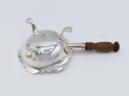 Zilveren miniatuur pijpkomfoor, D. van Strant, Amsterdam, 1753