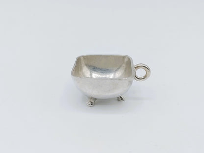 Zilveren miniatuur komfoor, F. van Strant I, Amsterdam, ca. 1715
