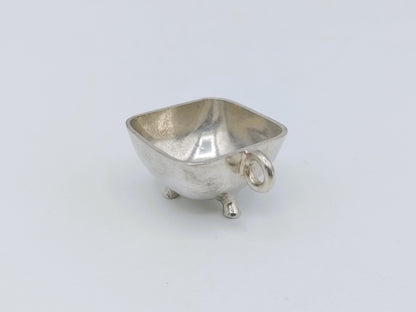 Zilveren miniatuur komfoor, F. van Strant I, Amsterdam, ca. 1715
