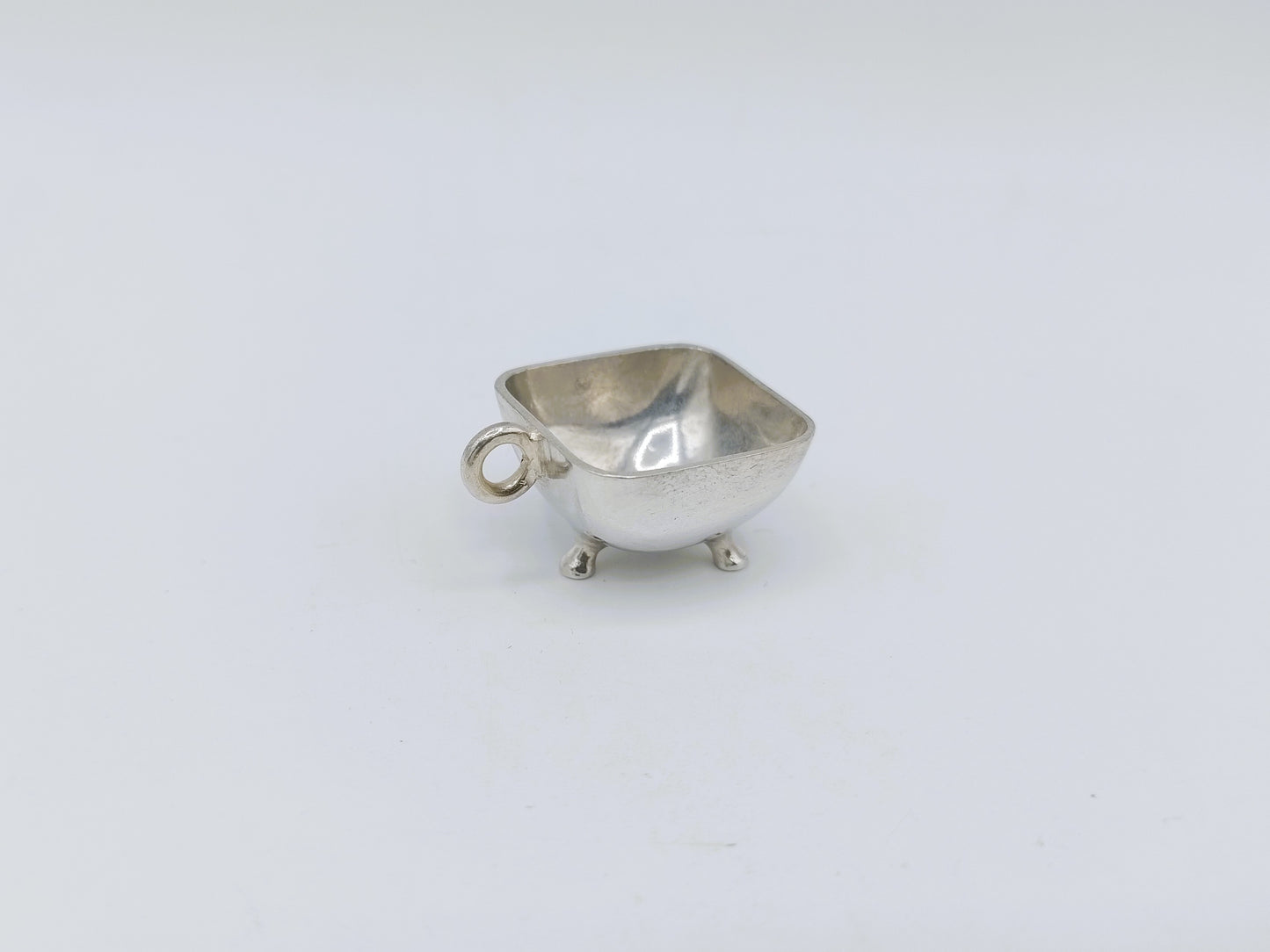 Zilveren miniatuur komfoor, F. van Strant I, Amsterdam, ca. 1715