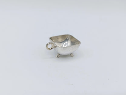 Zilveren miniatuur komfoor, F. van Strant I, Amsterdam, ca. 1715