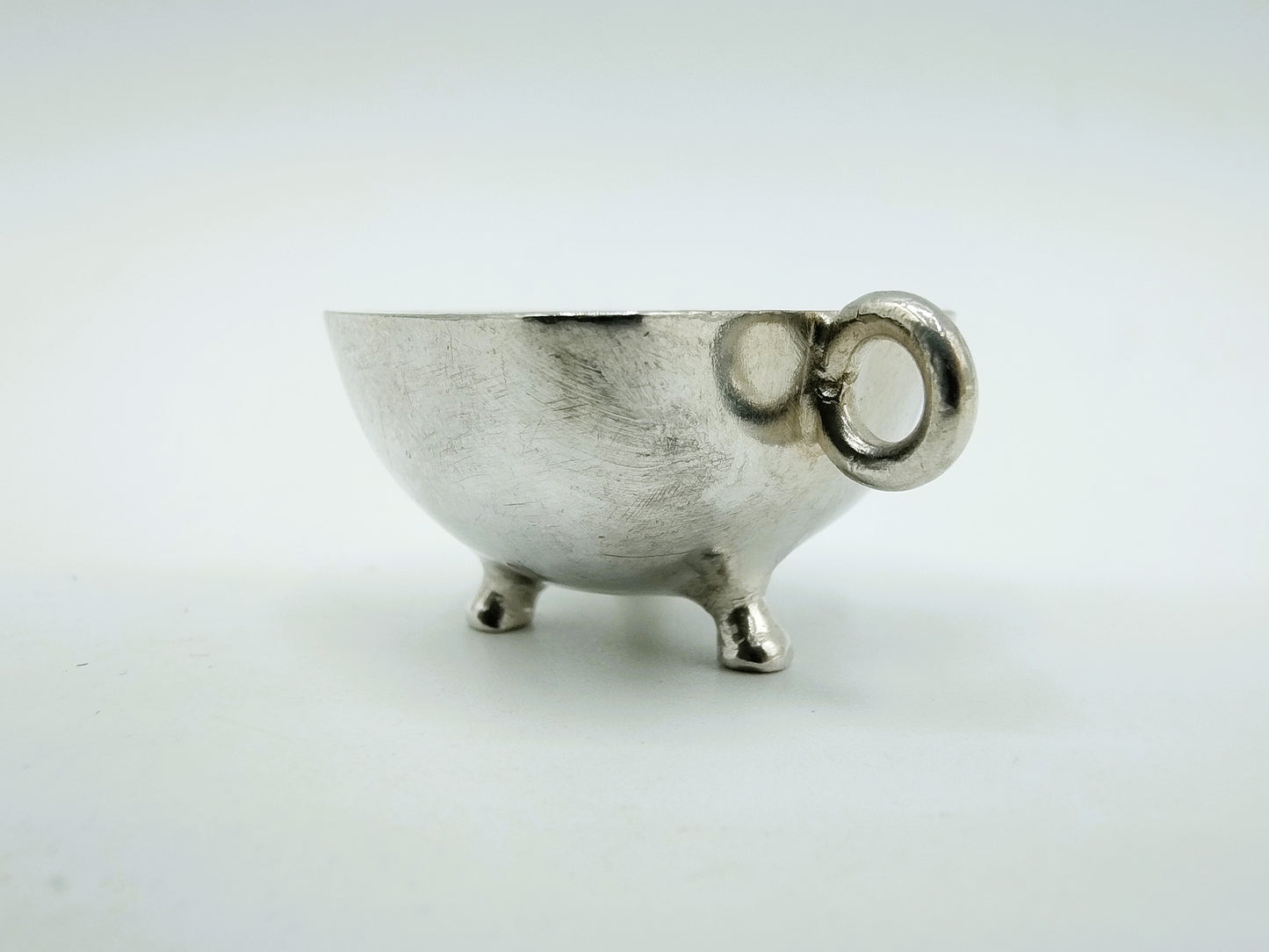 Zilveren miniatuur komfoor, F. van Strant I, Amsterdam, ca. 1715