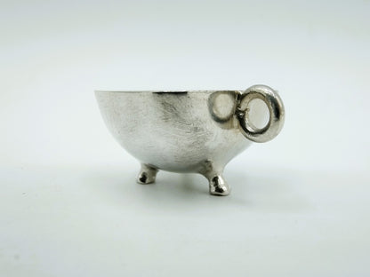 Zilveren miniatuur komfoor, F. van Strant I, Amsterdam, ca. 1715