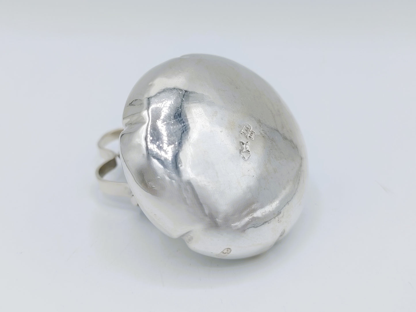 Zilveren miniatuur waterketel,  P. van Somerwil I, Amsterdam, 1736