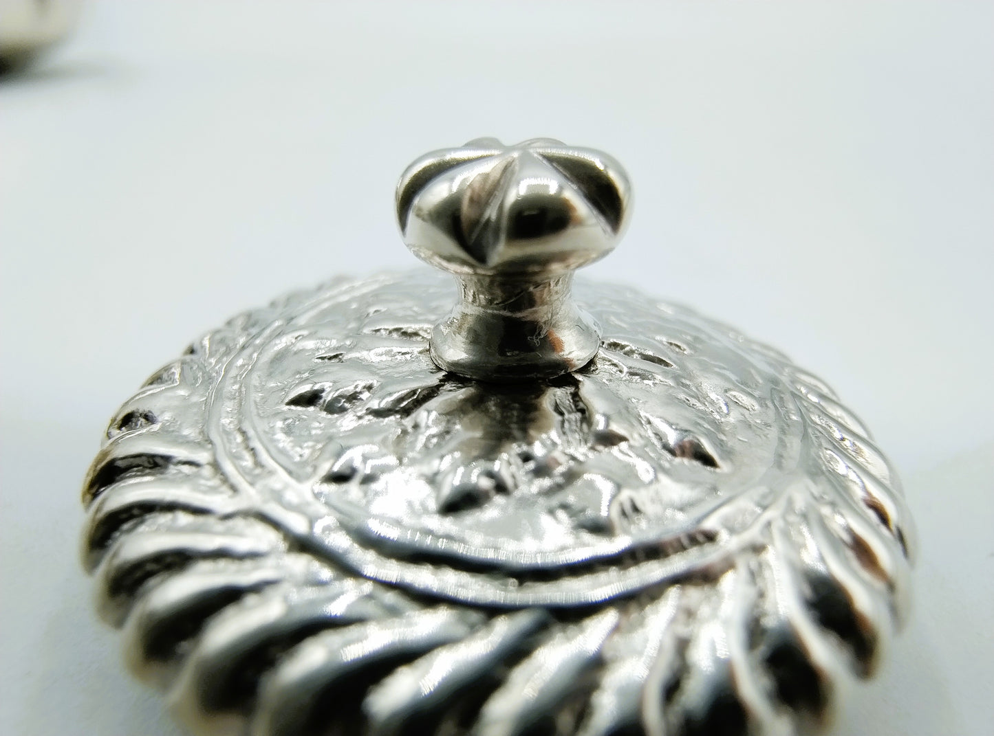 Zilveren miniatuur waterketel,  P. van Somerwil I, Amsterdam, 1736