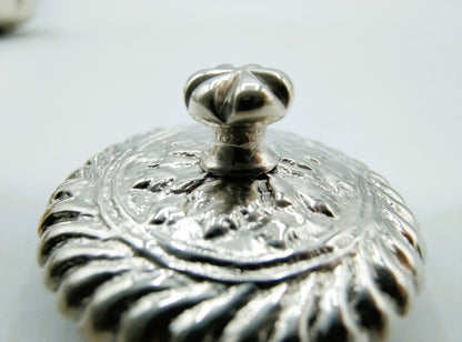 Zilveren miniatuur waterketel,  P. van Somerwil I, Amsterdam, 1736