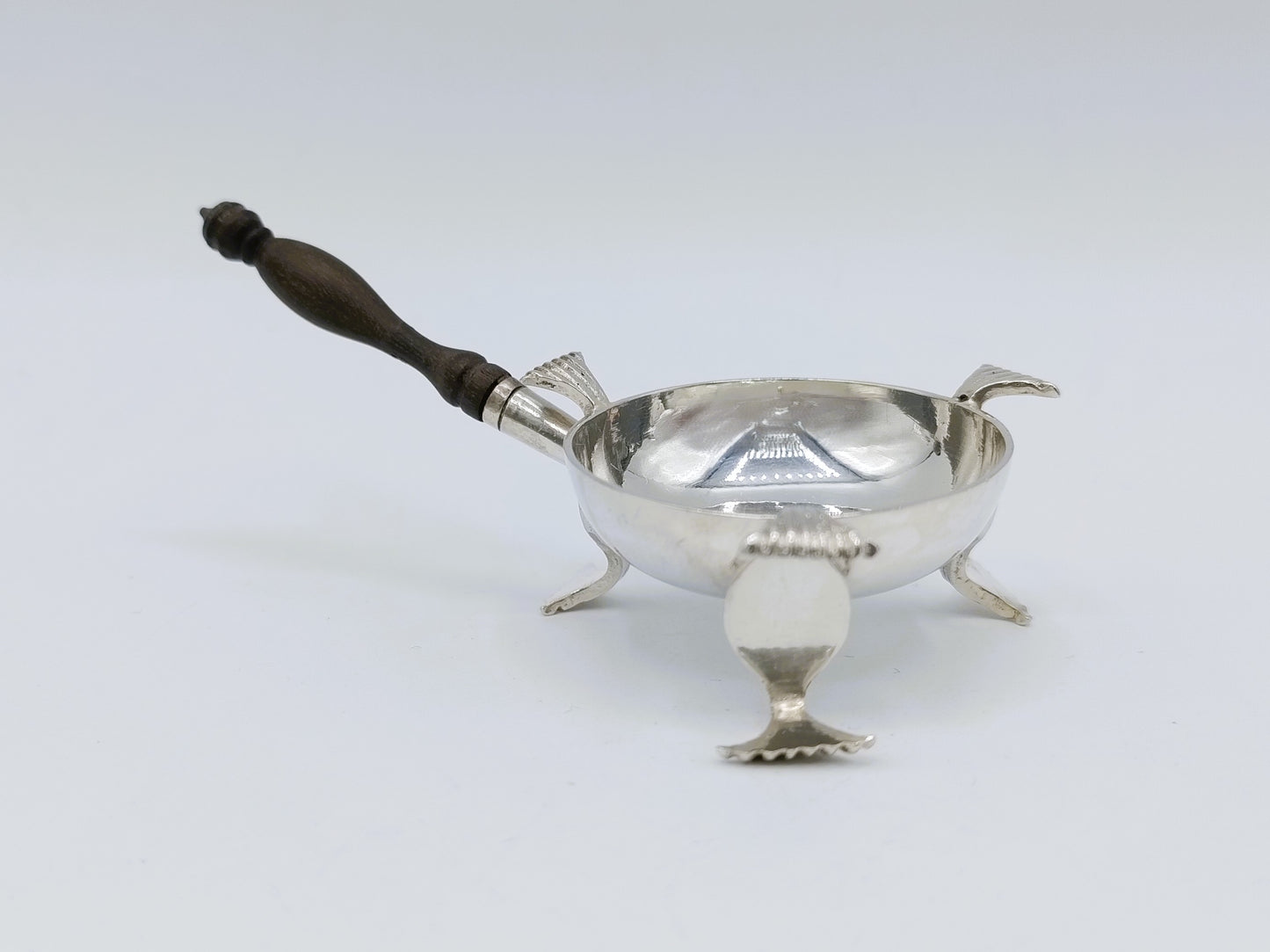 Zilveren miniatuur komfoor, W. van Strant, Amsterdam, 1735