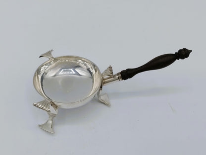Zilveren miniatuur komfoor, W. van Strant, Amsterdam, 1735