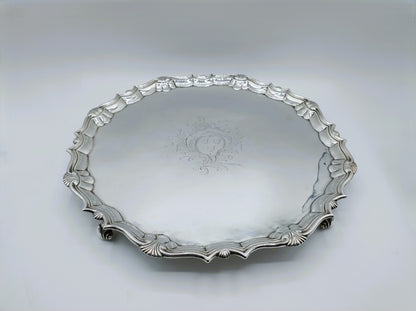 Silver cabaret, R. Abercomby, London, 1741