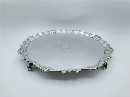 Silver cabaret, R. Abercomby, London, 1741