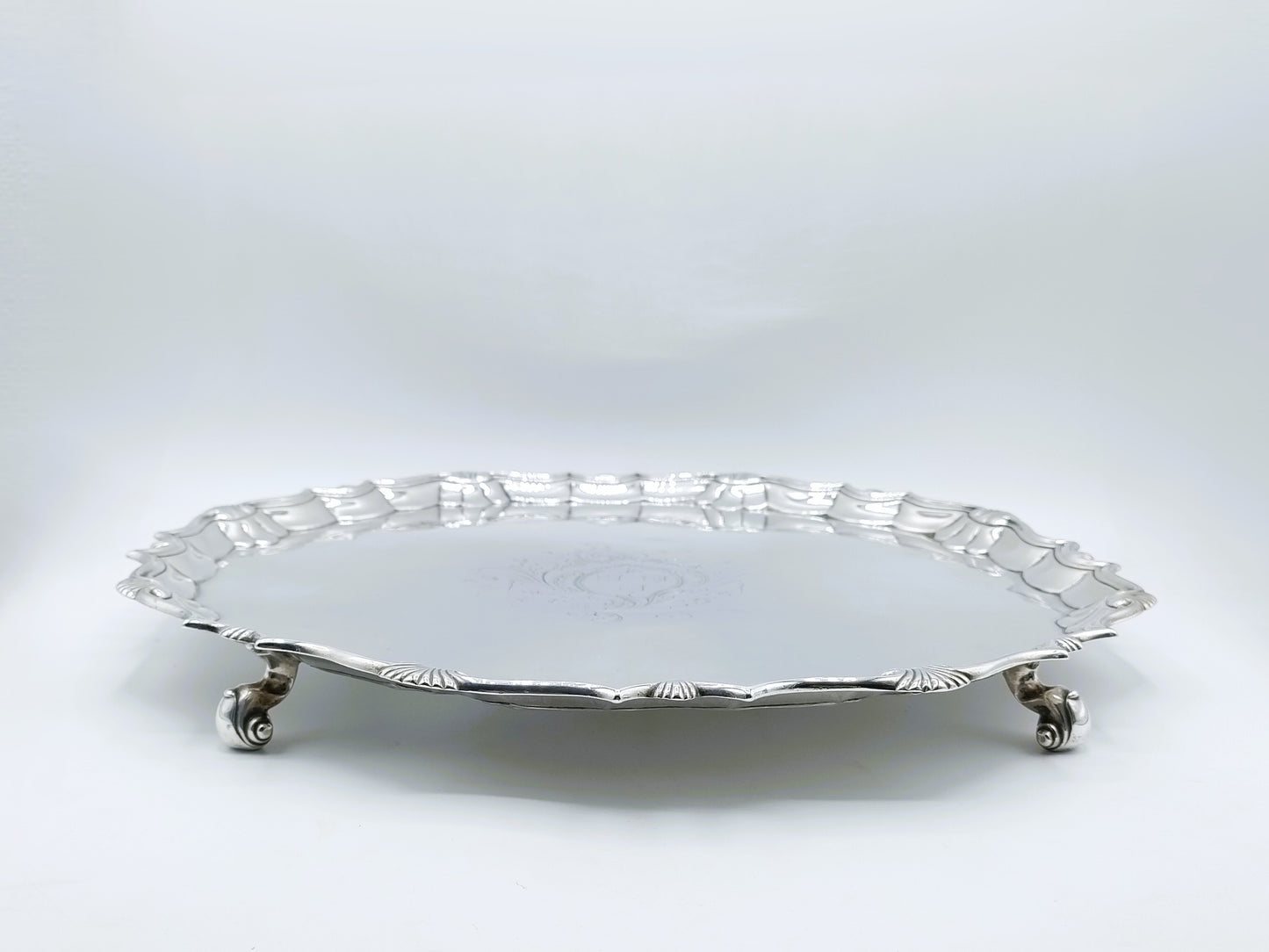 Silver cabaret, R. Abercomby, London, 1741