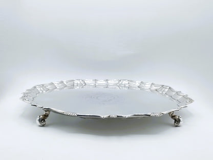Silver cabaret, R. Abercomby, London, 1741