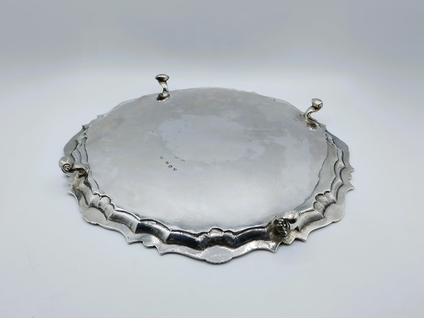 Silver cabaret, R. Abercomby, London, 1741