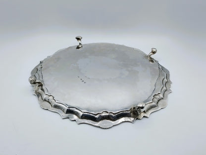 Silver cabaret, R. Abercomby, London, 1741