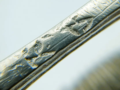 Zilveren miniatuur linnenpers, J. Dijckman, Amsterdam, ca. 1680