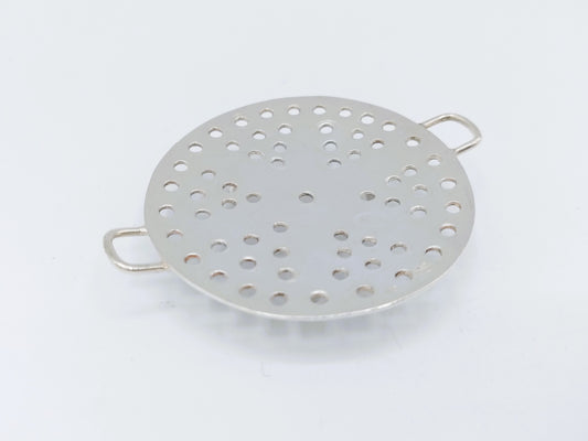 Zilveren miniatuur vergiet, Amsterdam, ca. 1720