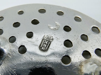 Zilveren miniatuur vergiet, Amsterdam, ca. 1720