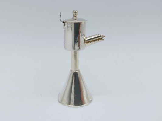 Zilveren miniatuur snotneus, 18e eeuws