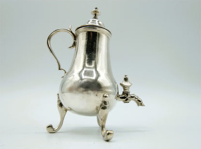 Zilveren miniatuur kraantjeskan, A. van Geffen, Amsterdam, 1759