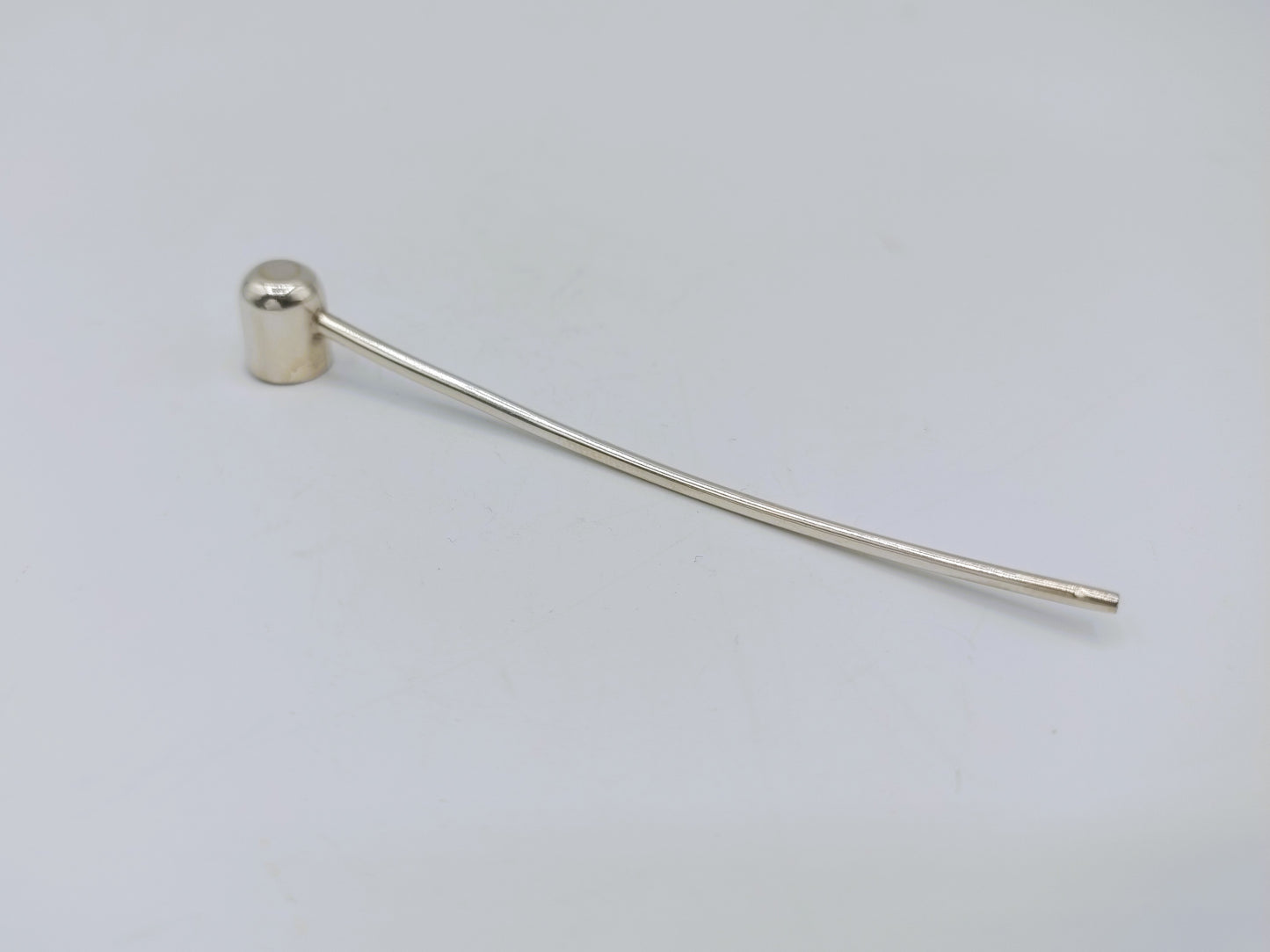 Silver miniature pipe with pseudo-mark, 19th century