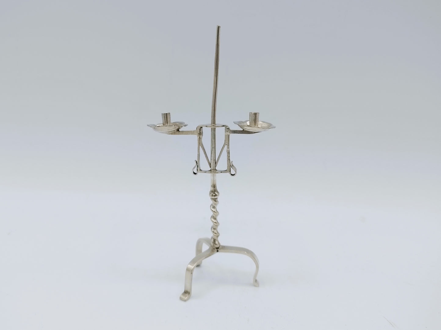 Silver miniature candlestick, A. Vis, Amsterdam, 1764