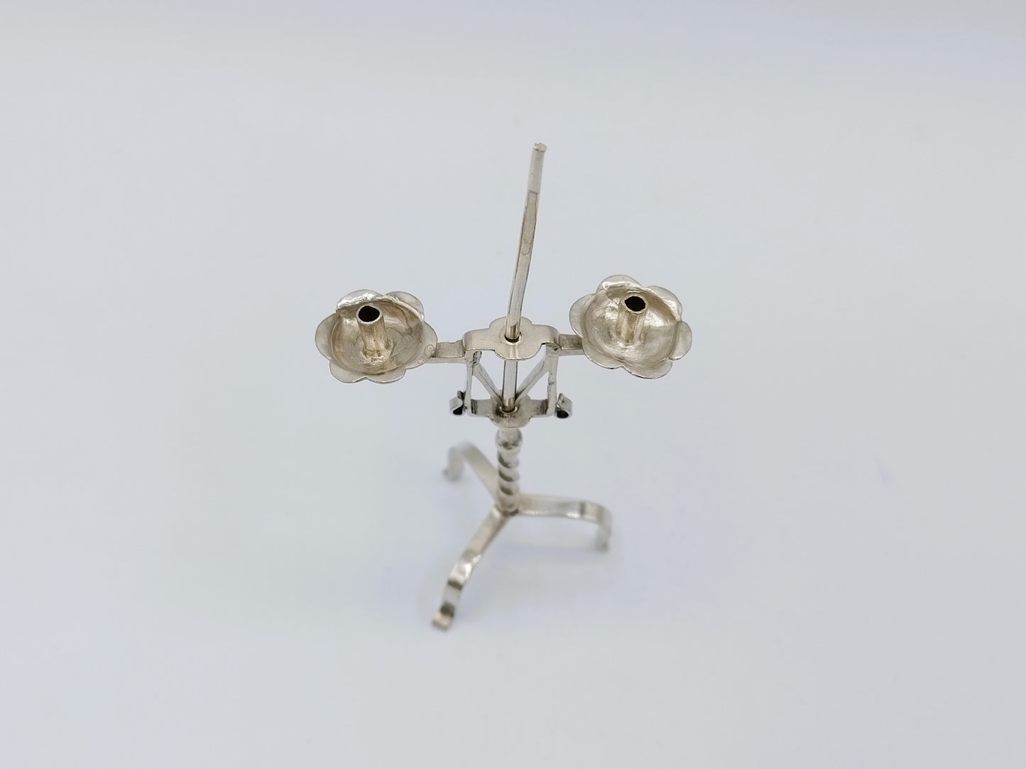 Silver miniature candlestick, A. Vis, Amsterdam, 1764