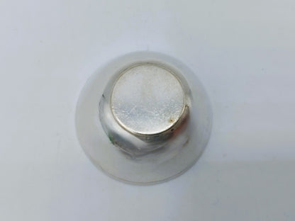 Zilveren miniatuur kom, W. van Strant, Amsterdam, 1741