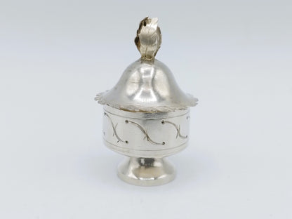 Miniatur-Tabakdose aus Silber, H. Duller, Amsterdam, 1782